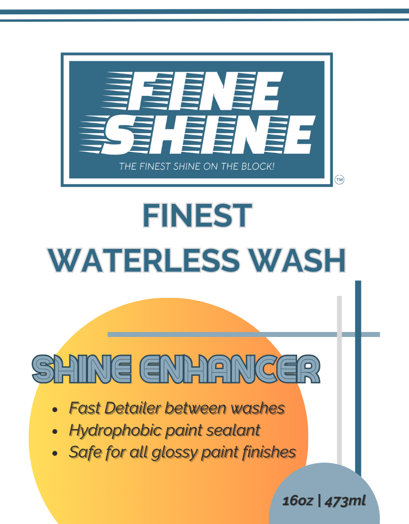 Finest Waterless Wash (Fast Detailer Spray) 16oz