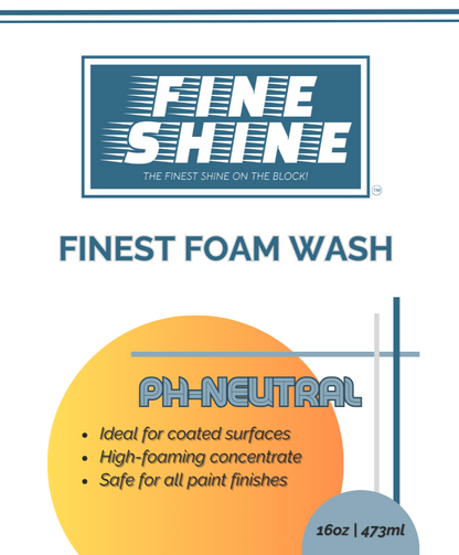 Finest Foam Wash Soap (PH-Neutral) 16oz